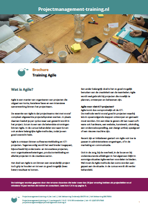 Brochure training Agile